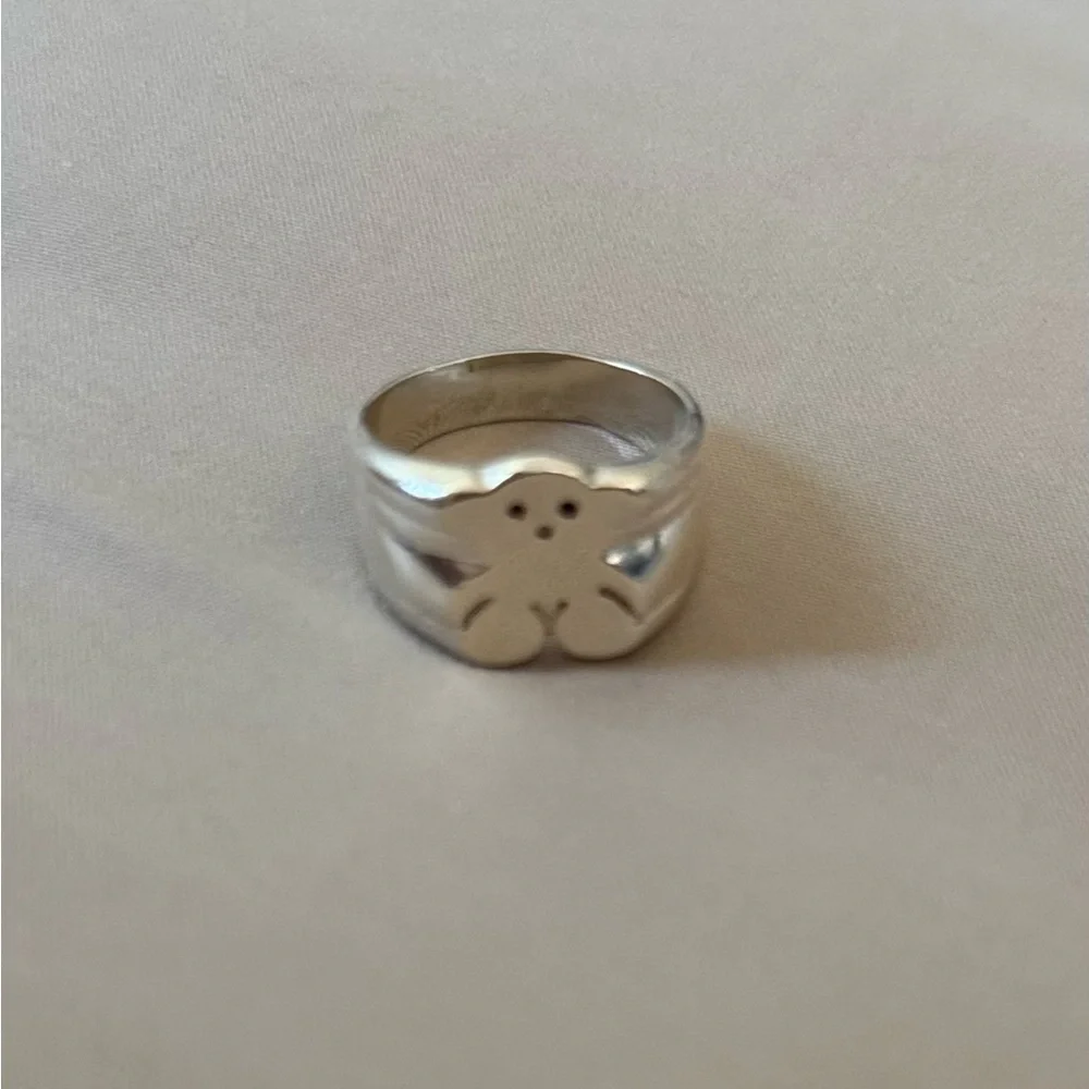 TOUS Sterling silver Bear ring. - Picture 6 of 6